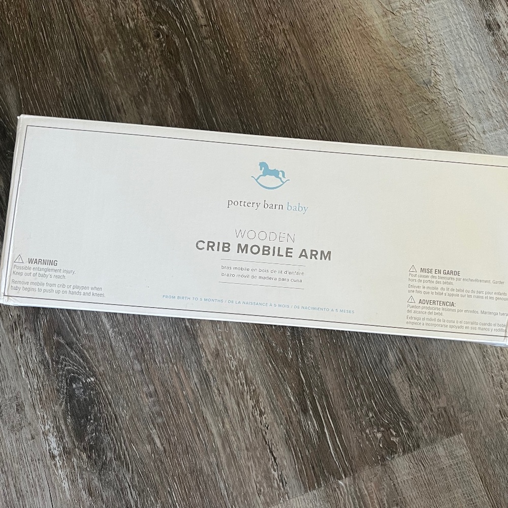 Pottery Barn Kids Crib Mobile Arm (mobile NOT included)